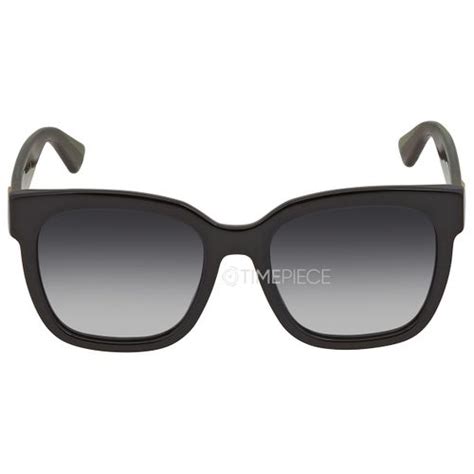 gucci gg0034s on face|Gucci Grey Gradient Square Ladies Sunglasses GG0034SN 002 54 8896.